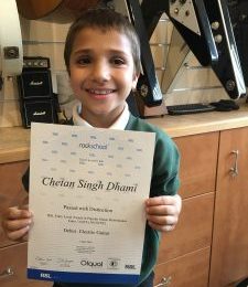 Youngest pupil passes exam